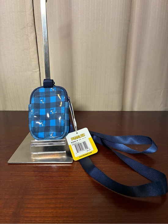 Peanuts Handbags - Peanuts Plaid Mini Lanyard Pouch